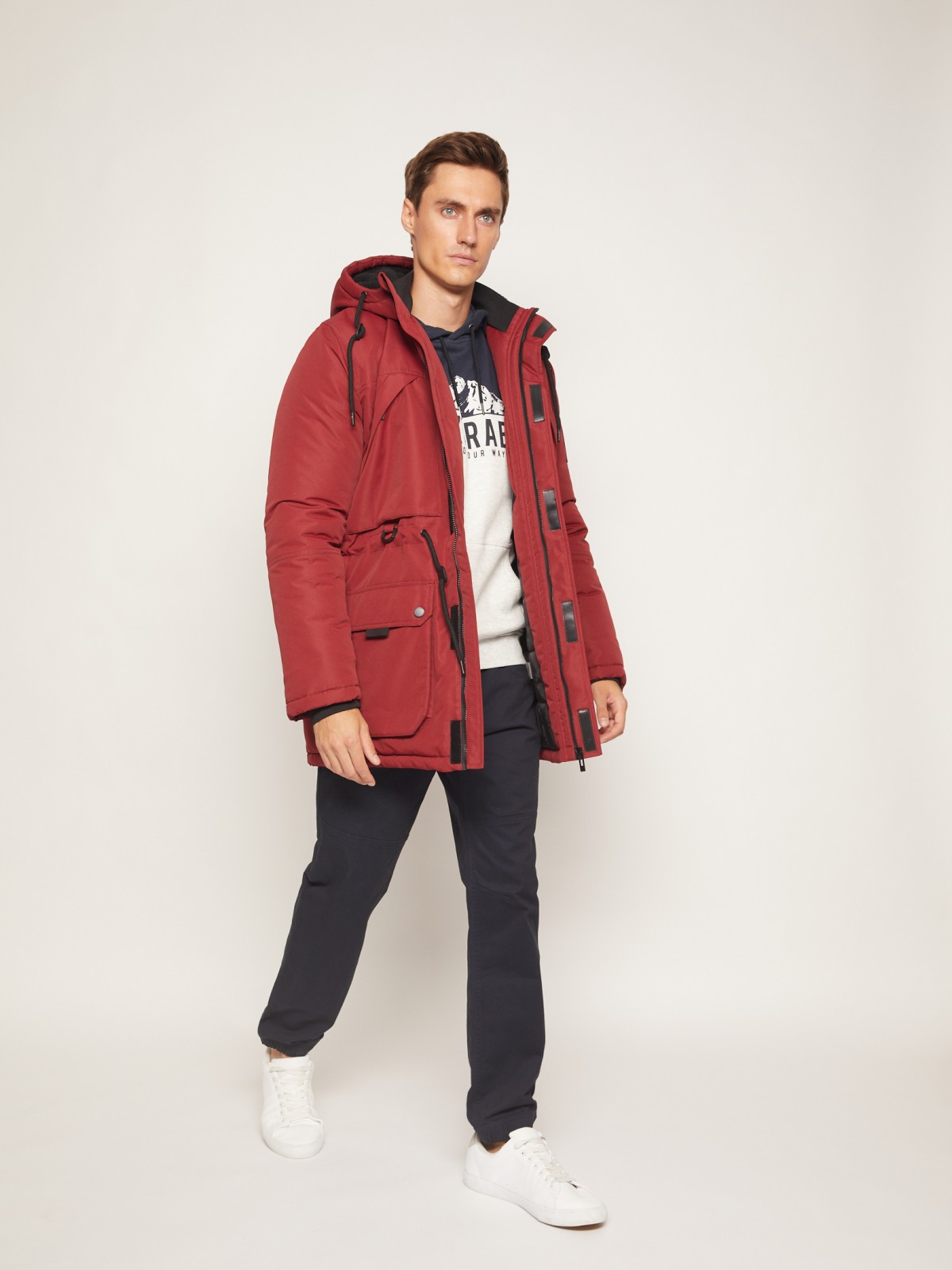 Утеплённая куртка-парка