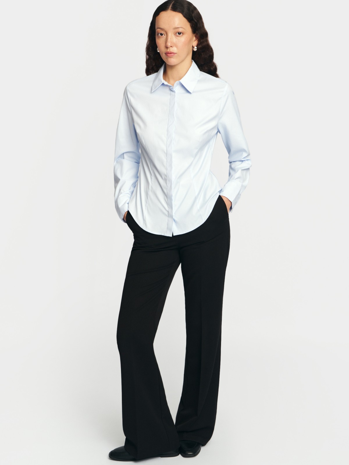 Рубашка с длинным рукавом