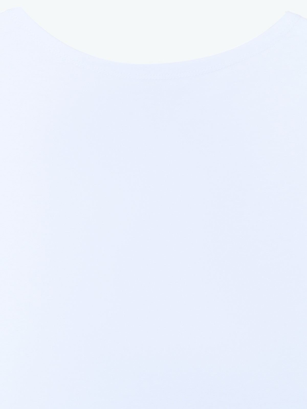 Майка-топ из хлопка без рукавов