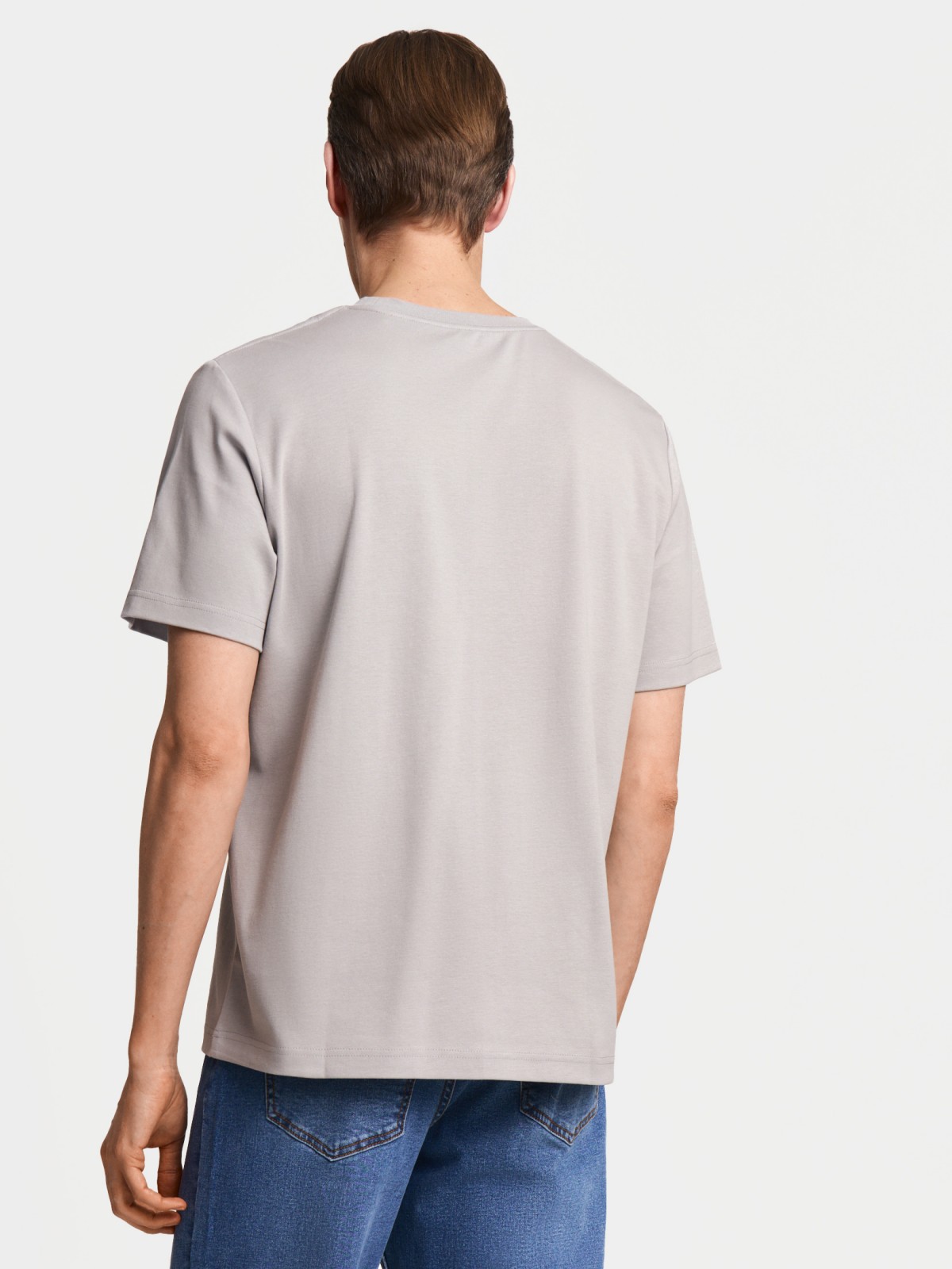 Футболка из хлопка с коротким рукавом