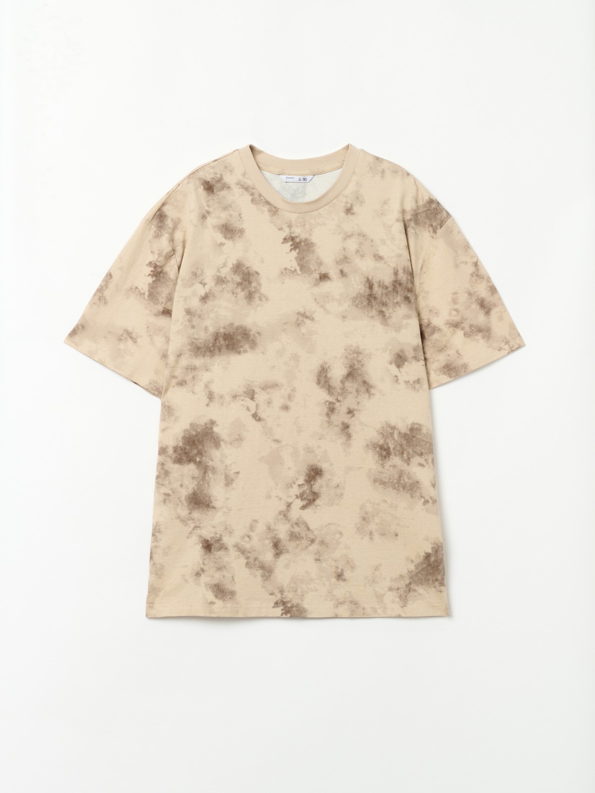 Футболка из хлопка с принтом