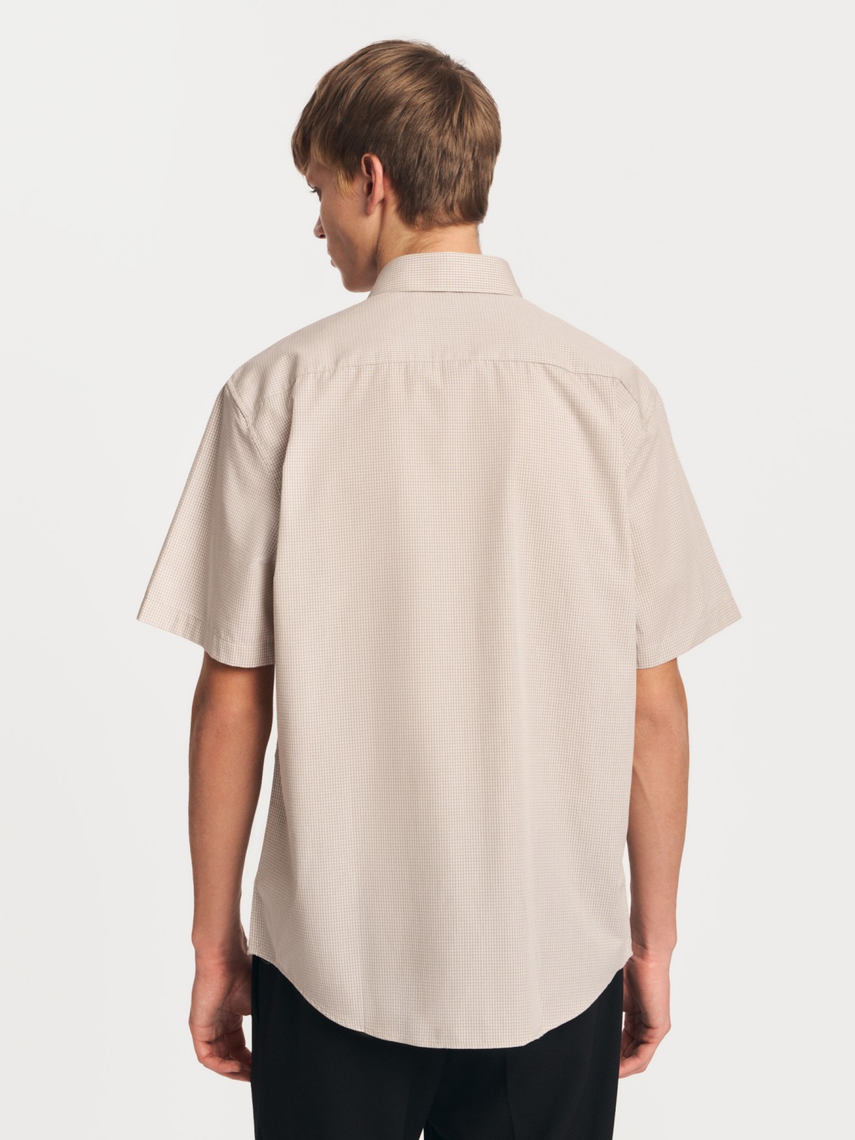 Рубашка с  короткими рукавами