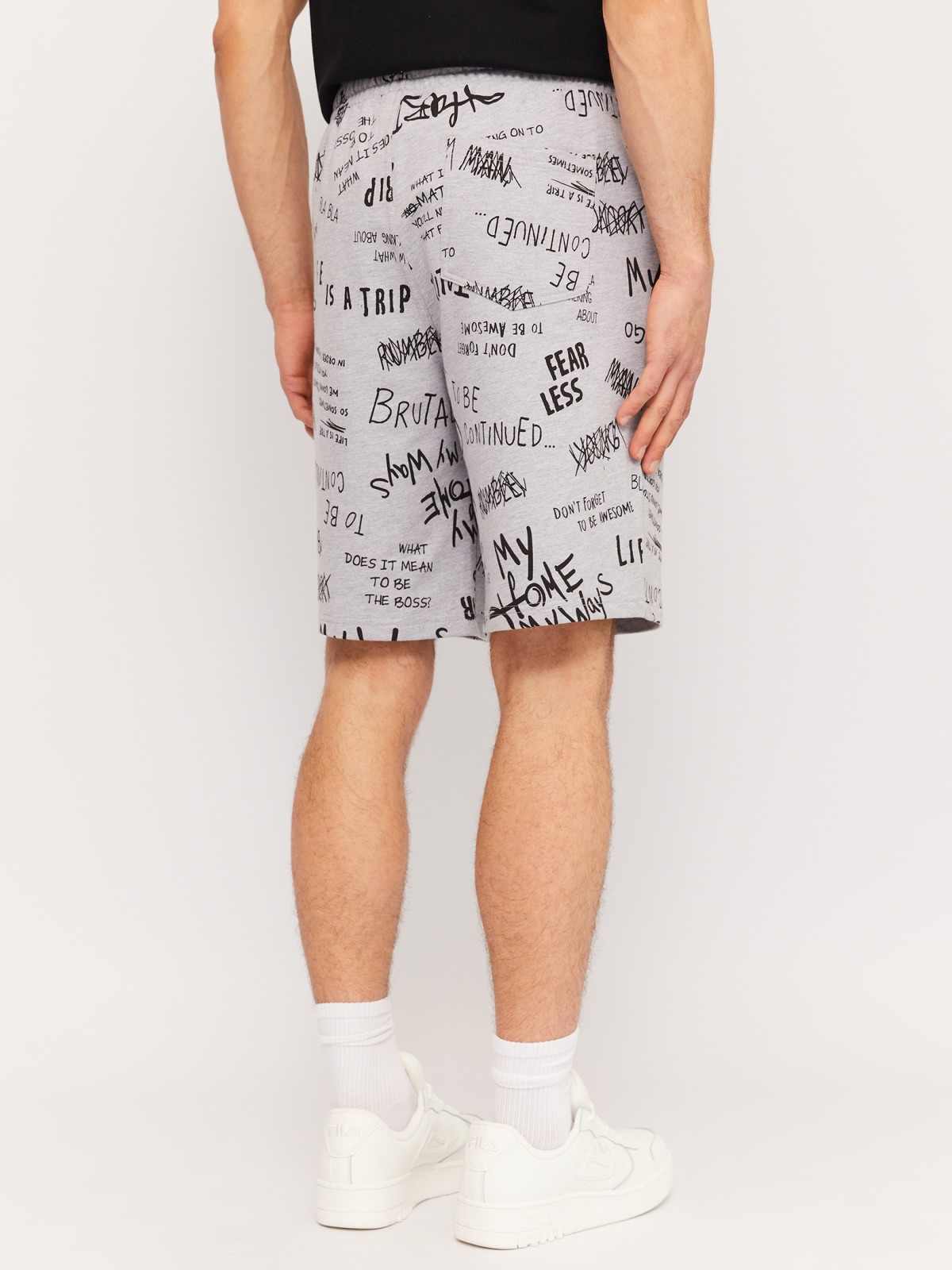 Трикотажные шорты из хлопка