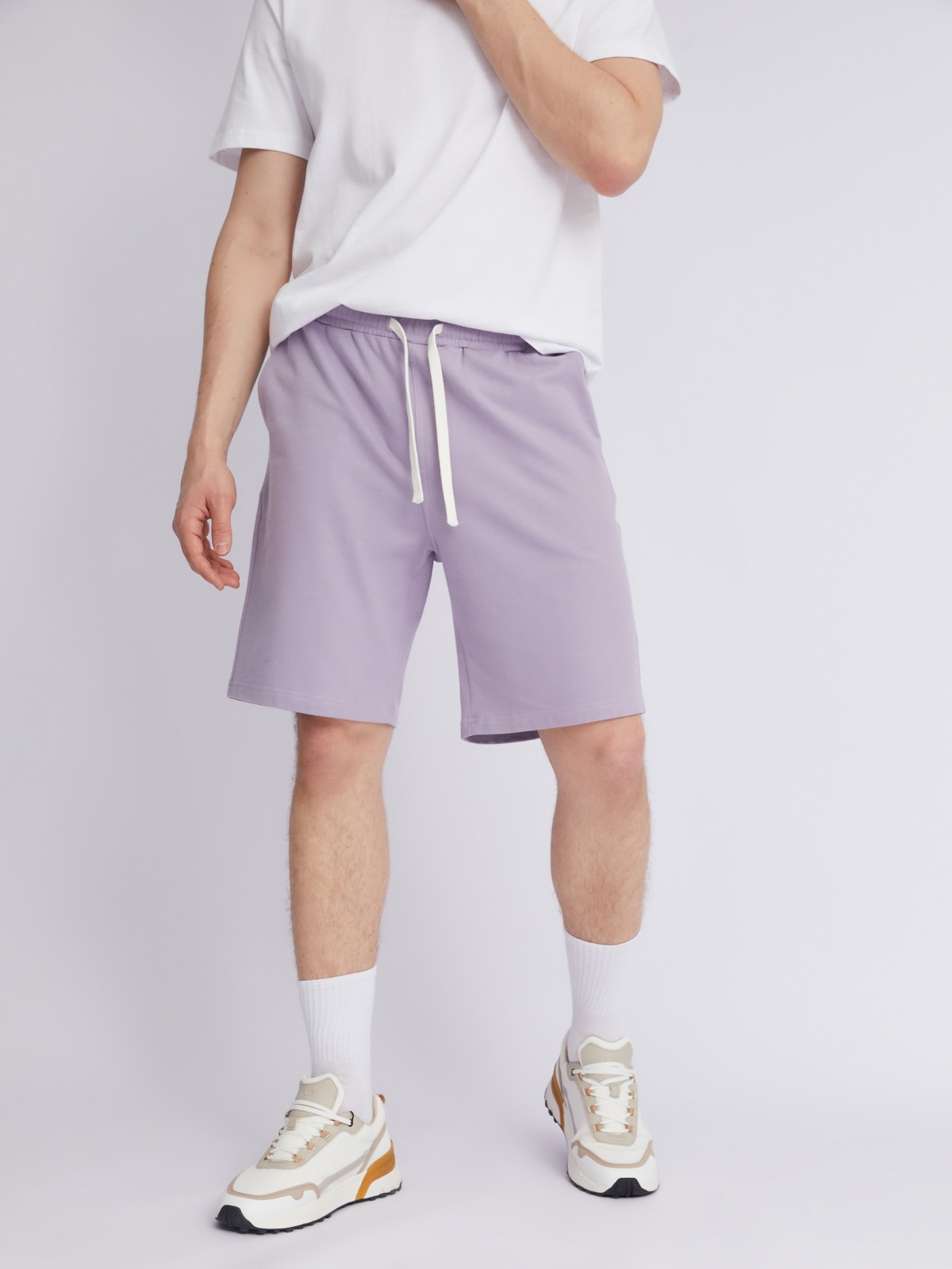 Трикотажные шорты из хлопка