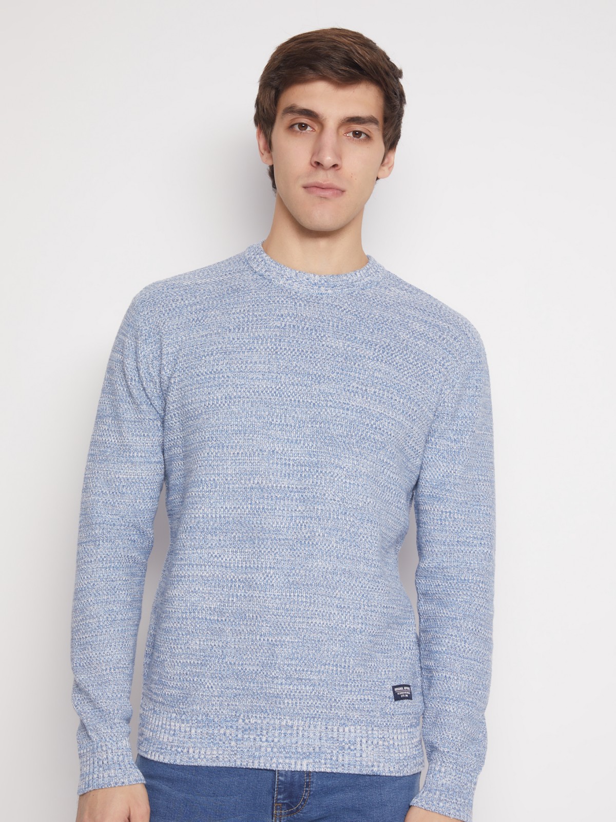 Вязаный джемпер из хлопка