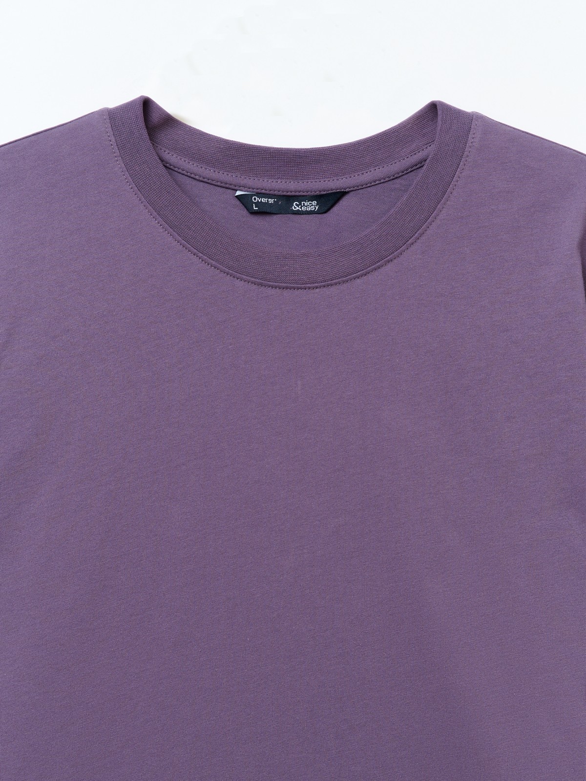 Футболка оверсайз из хлопка с коротким рукавом