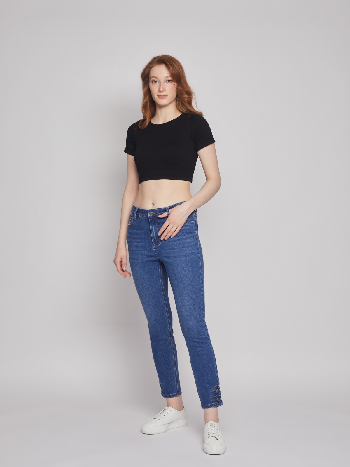 Джинсы силуэта Skinny