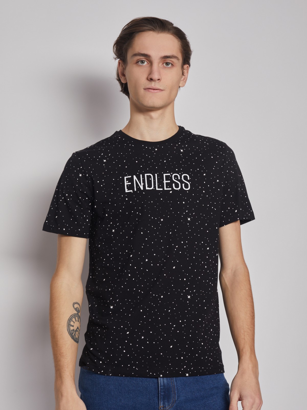 Футболка с принтом