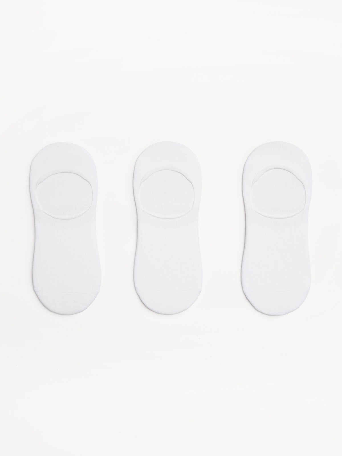 Набор носков-подследников (3 пары в комплекте)