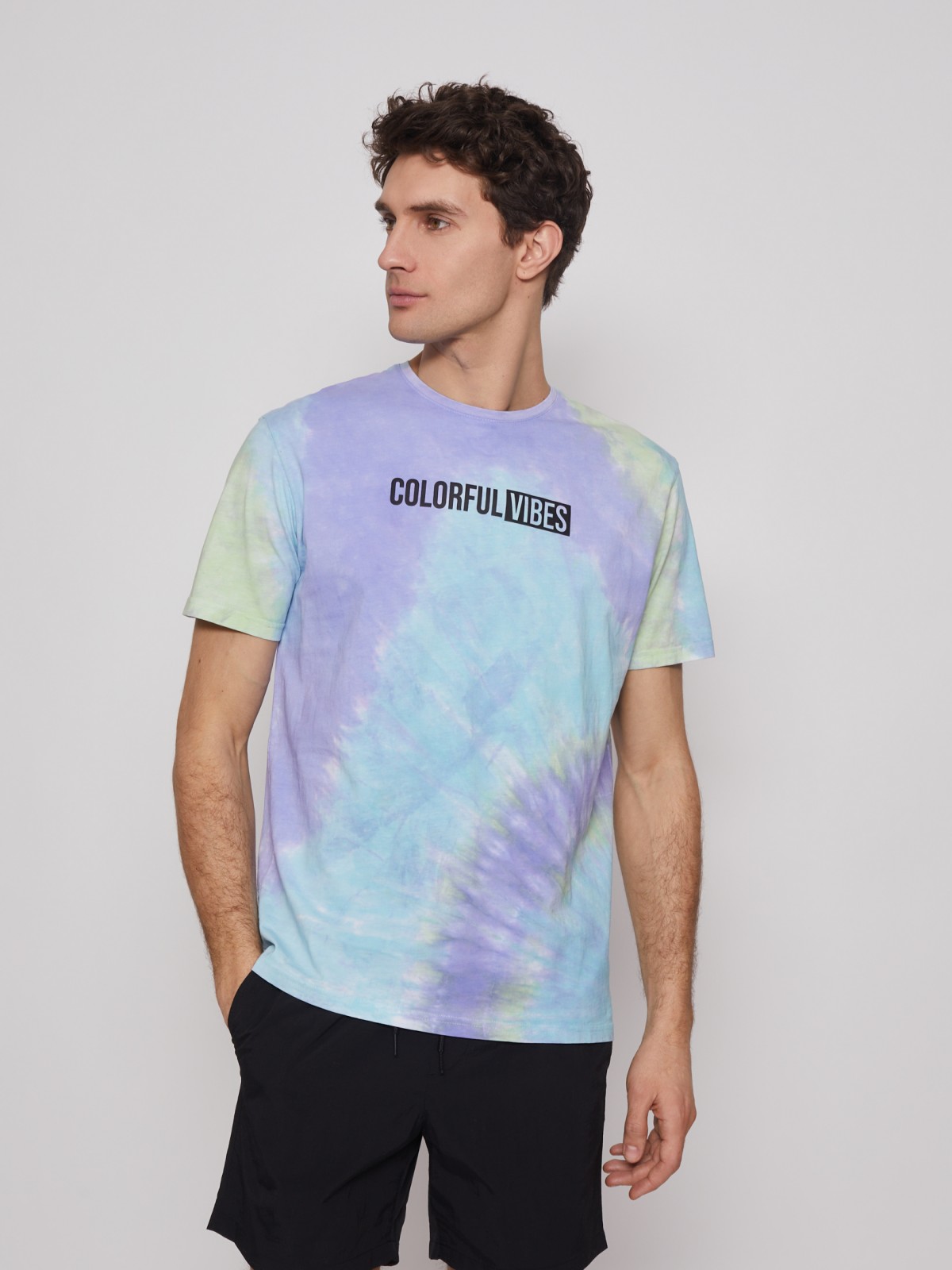 Футболка в стиле тай-дай