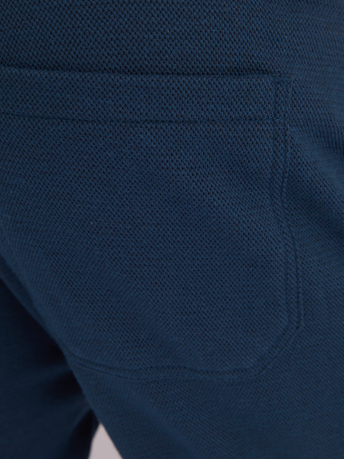 Трикотажные брюки-джоггеры в спортивном стиле zolla 21331762F012, цвет бирюзовый, размер S - фото 6