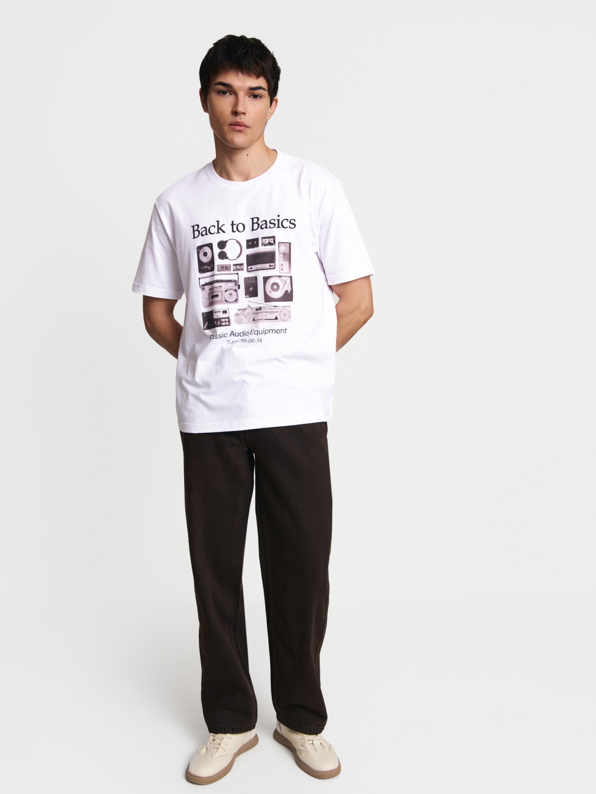 Свободные джинсы Loose