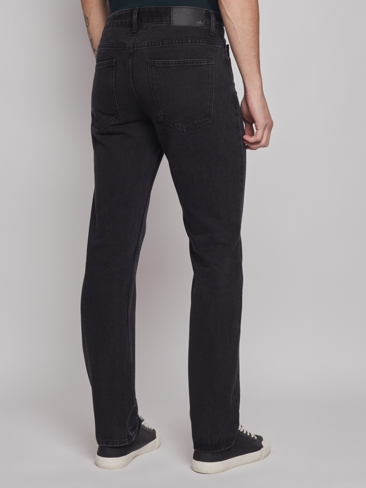 Брюки джинсовые zolla 01312711R062, цвет черный, размер 31 - фото 5