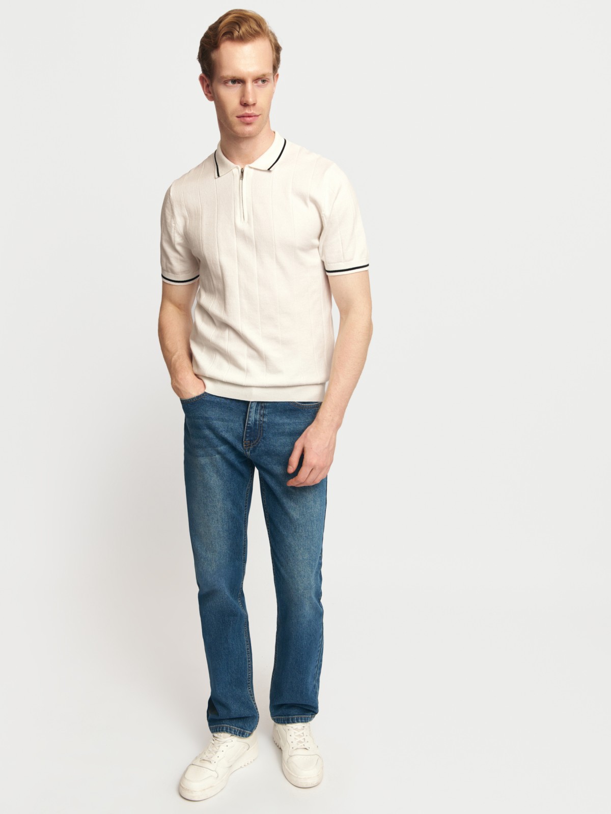 Джинсы фасона Slim из хлопка