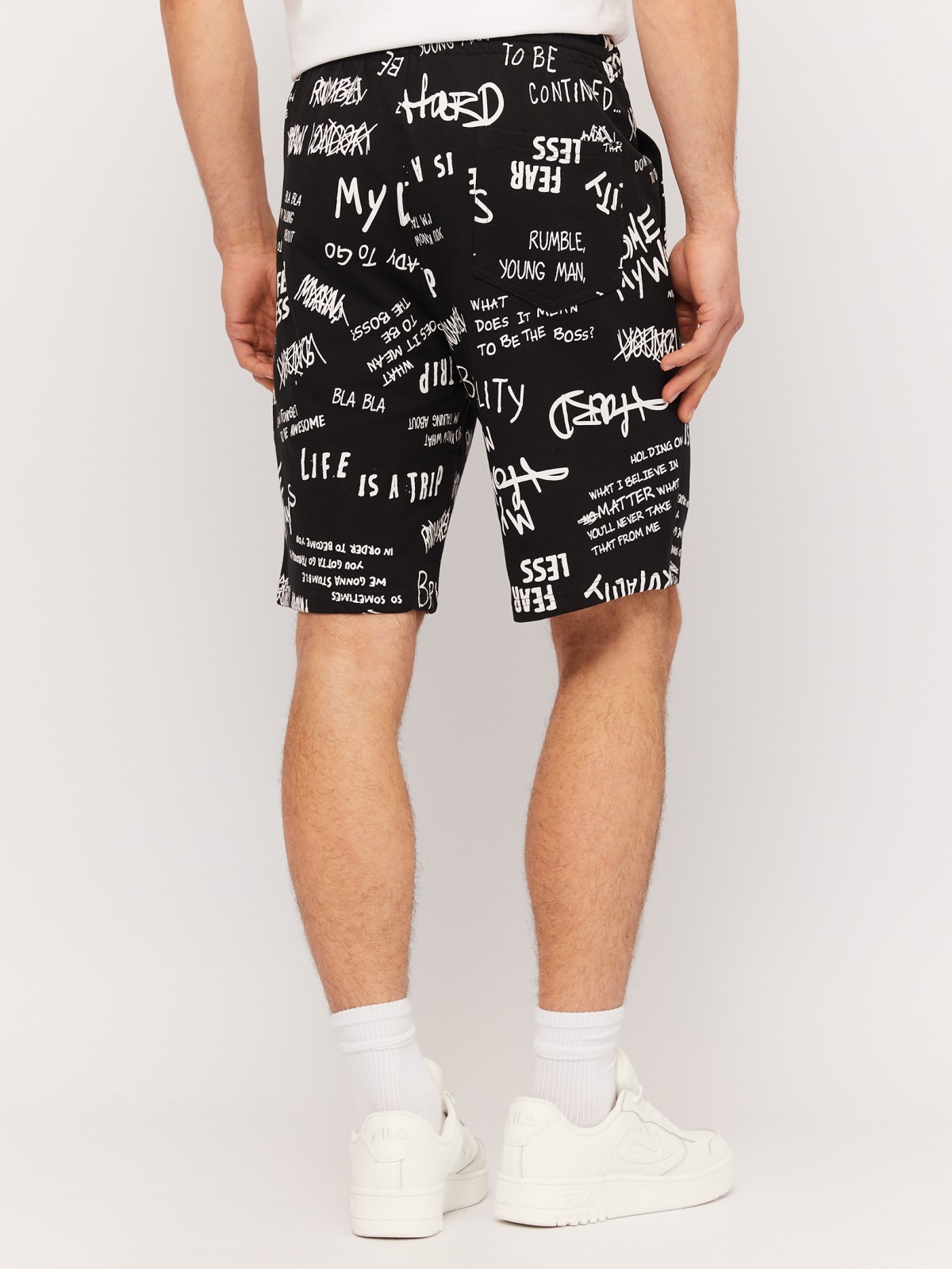 Трикотажные шорты из хлопка