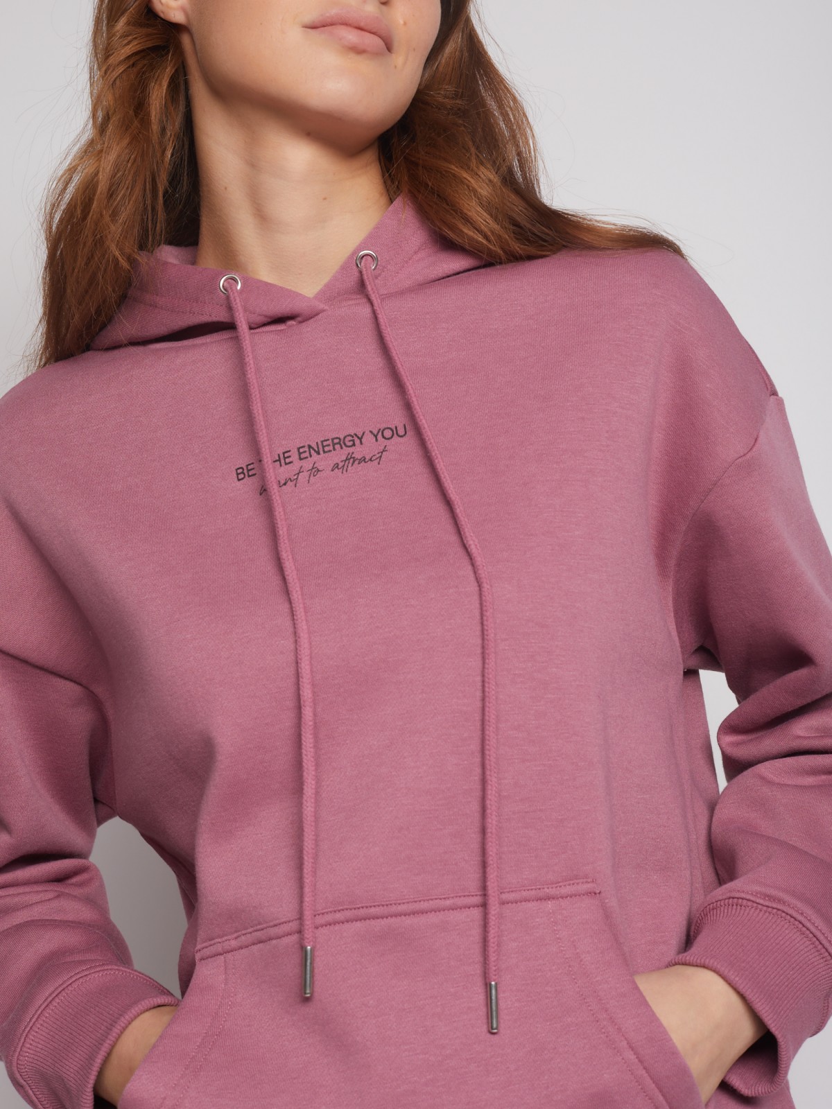 Утеплённый худи с капюшоном