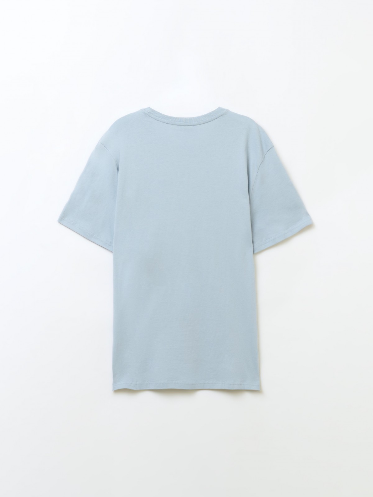 Футболка из хлопка с принтом