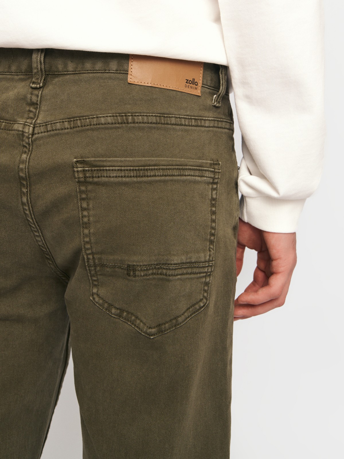 Джинсы фасона Tapered из хлопка