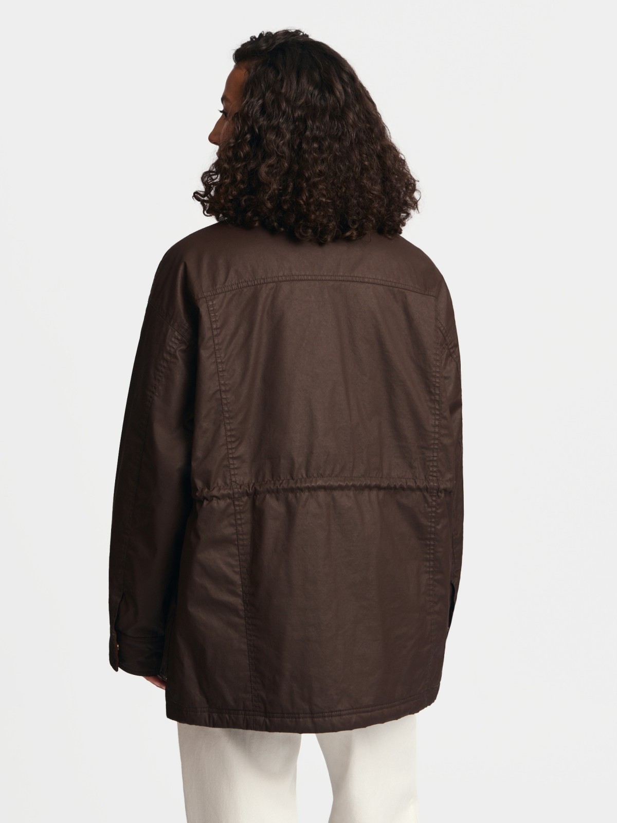 Куртка-парка на синтепоне с воротником