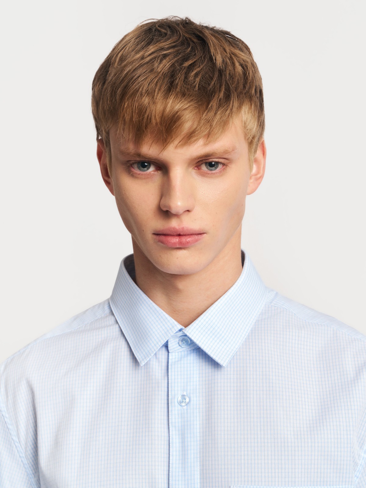 Рубашка с  короткими рукавами