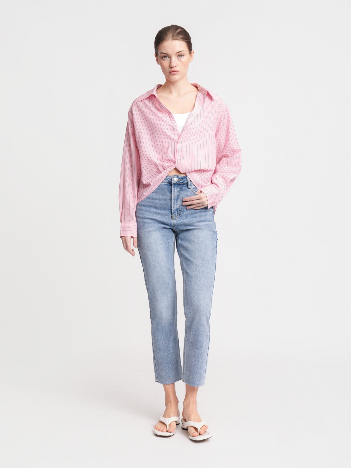 Брюки джинсовые