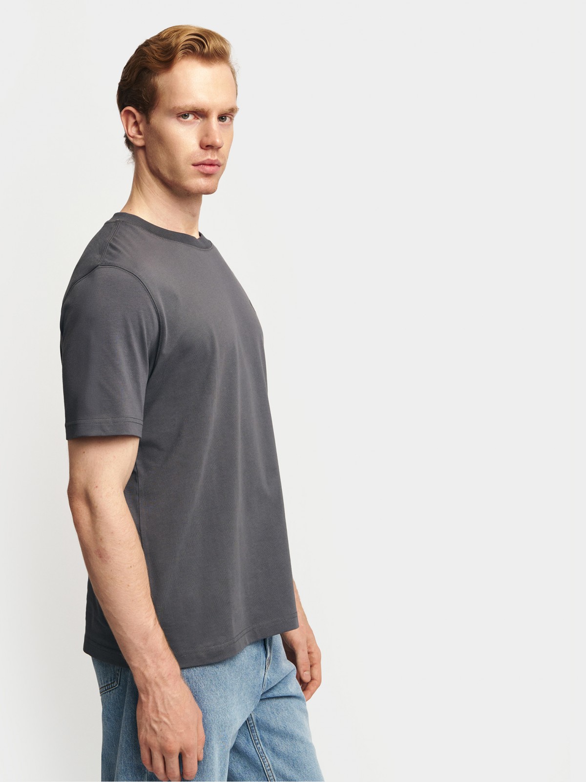 Футболка из хлопка с коротким рукавом