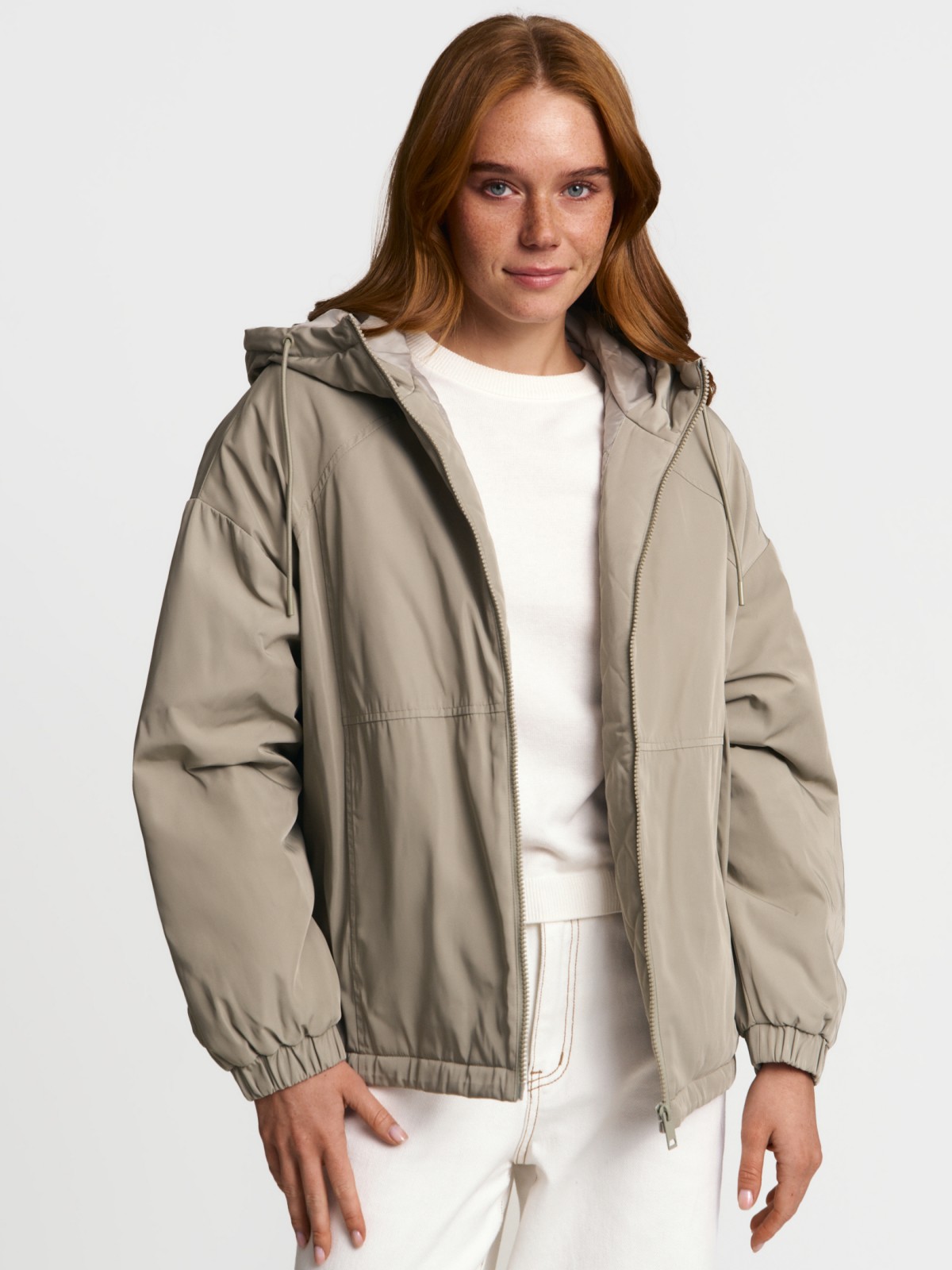 Куртка-парка на синтепоне с капюшоном