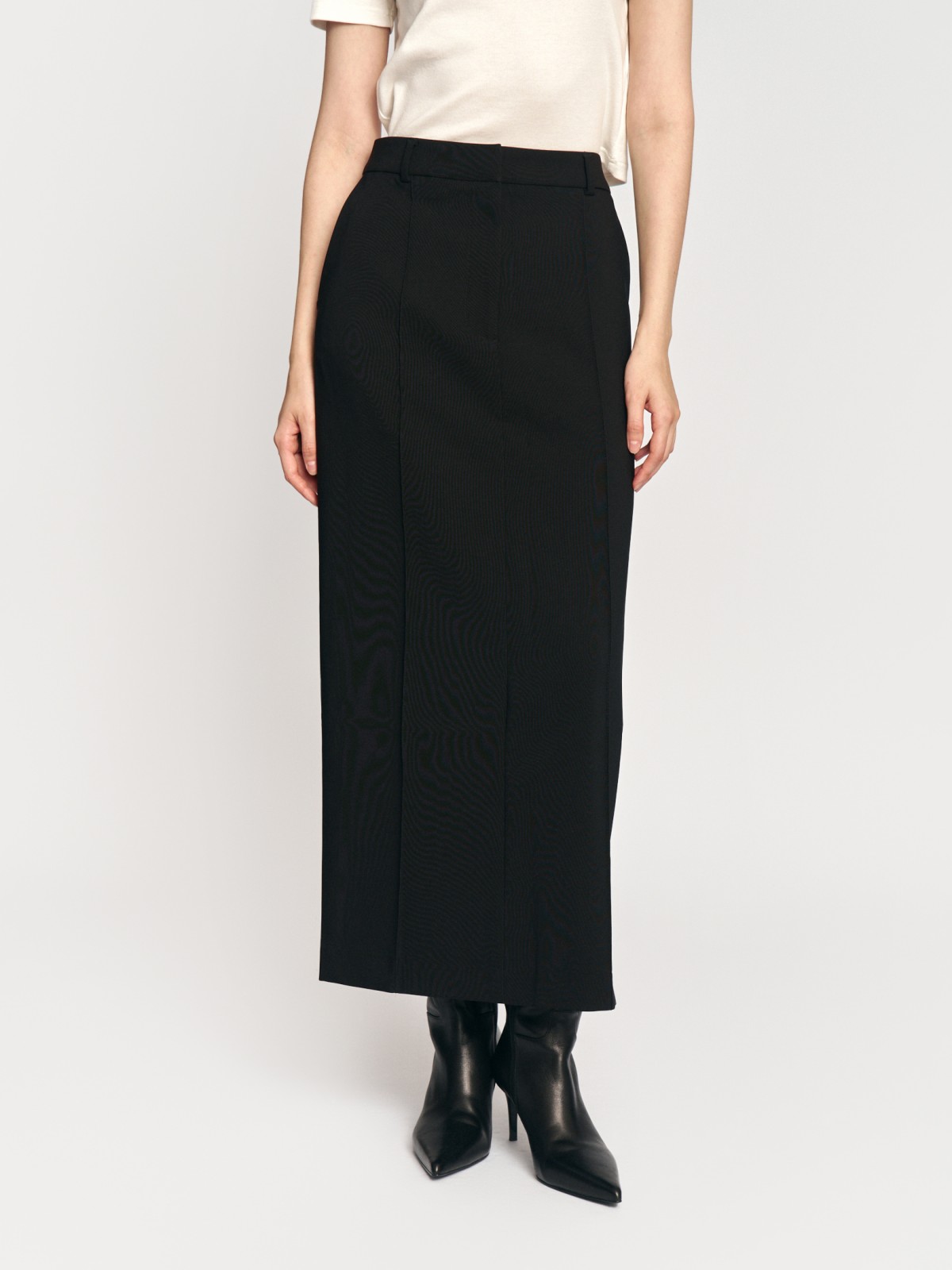 Юбка макси с разрезом