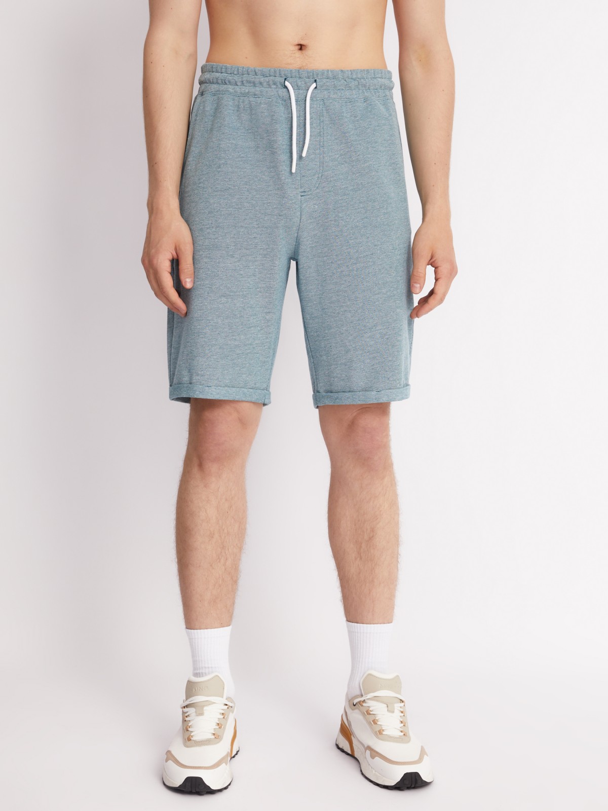 Трикотажные шорты из хлопка