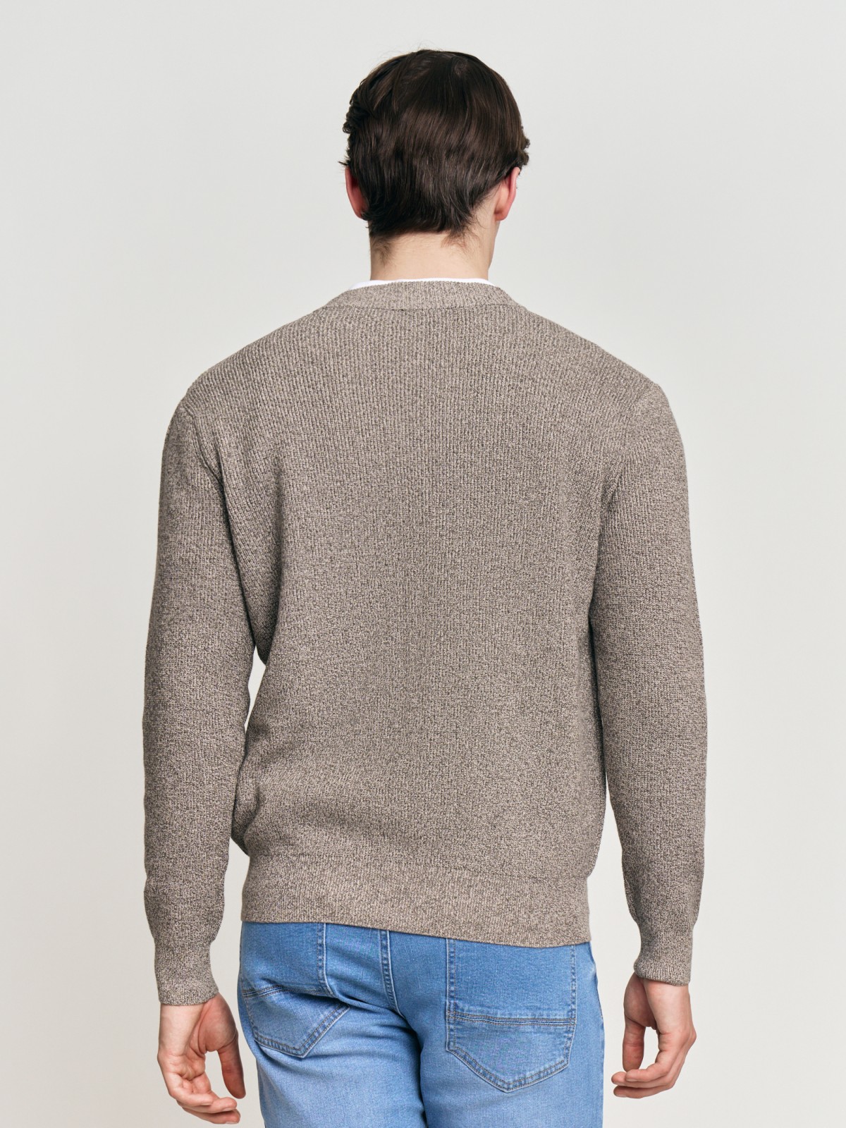 Вязаный кардиган на пуговицах