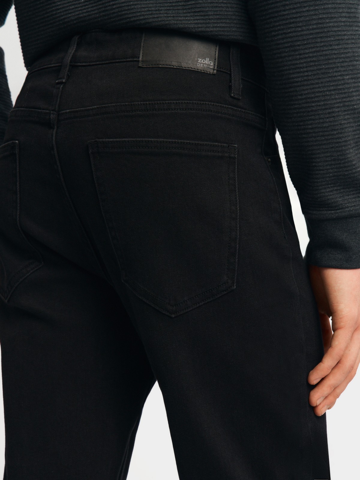 Джинсы фасона Carrot из хлопка