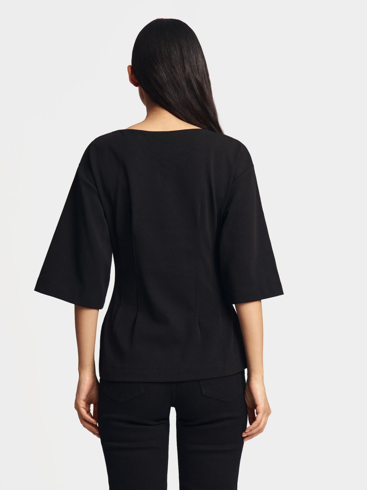 Футболка из хлопка приталенная