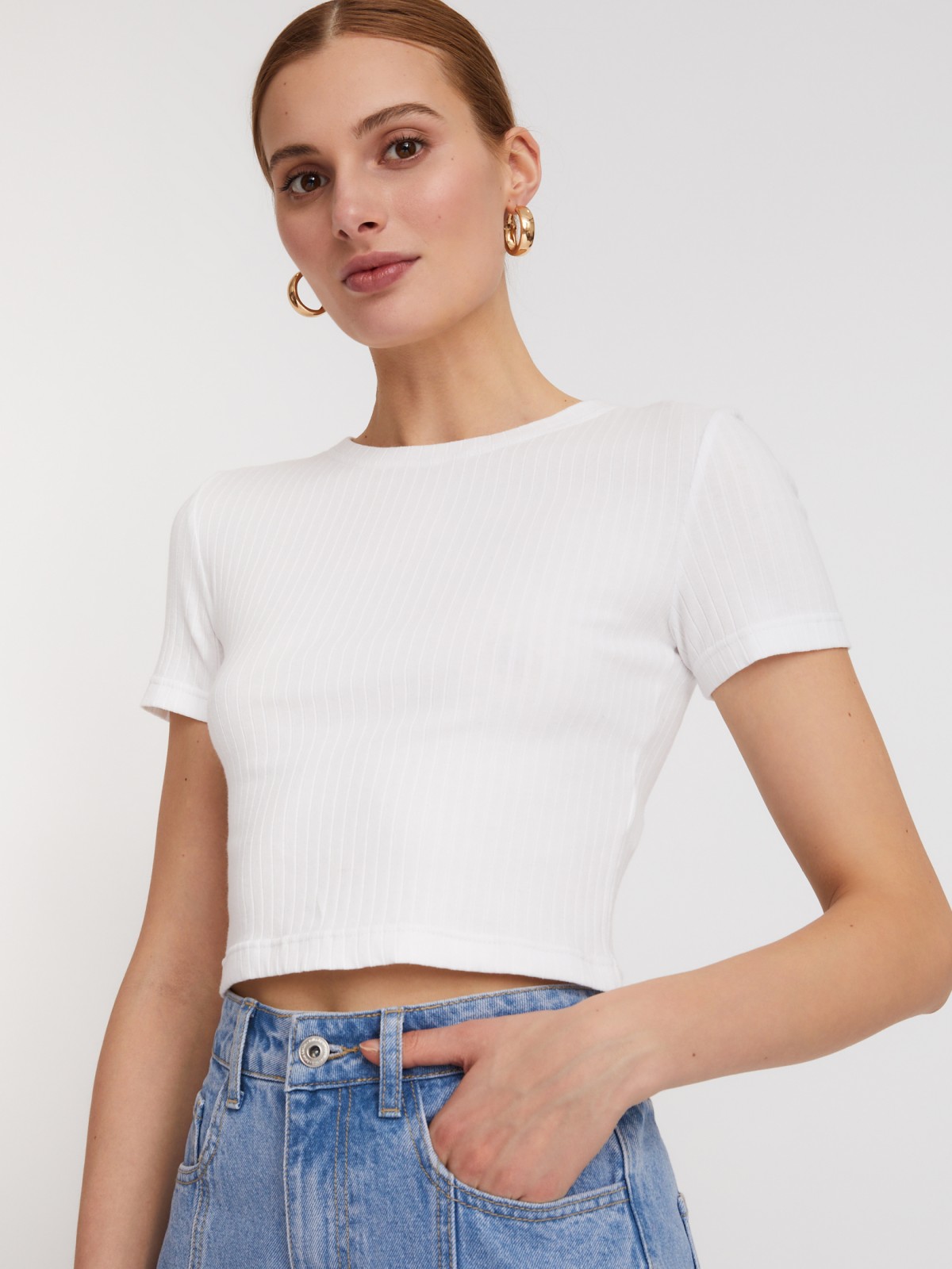 Кроп футболка