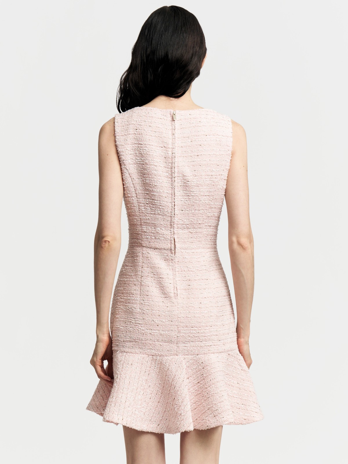 Твидовый сарафан мини