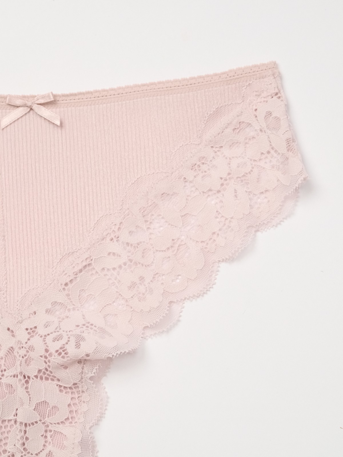 Трусы слип с кружевом