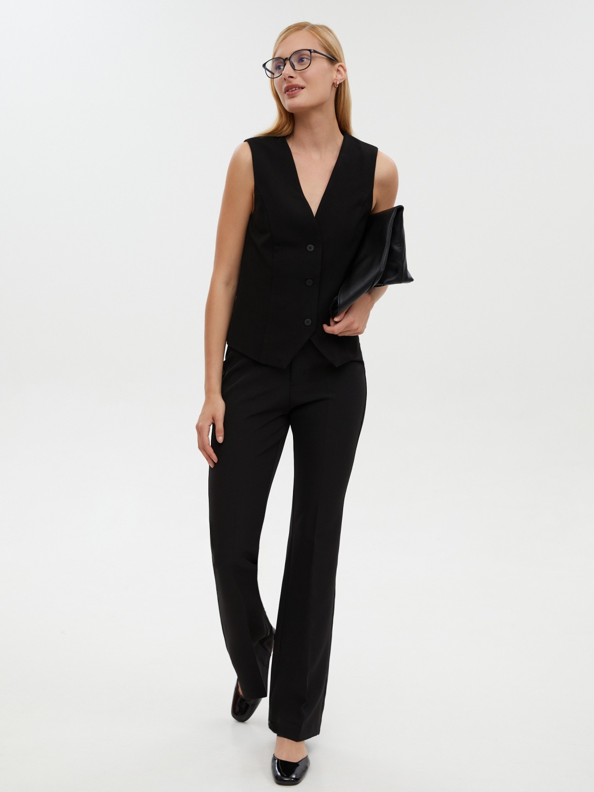 Брюки Bootcut со стрелками