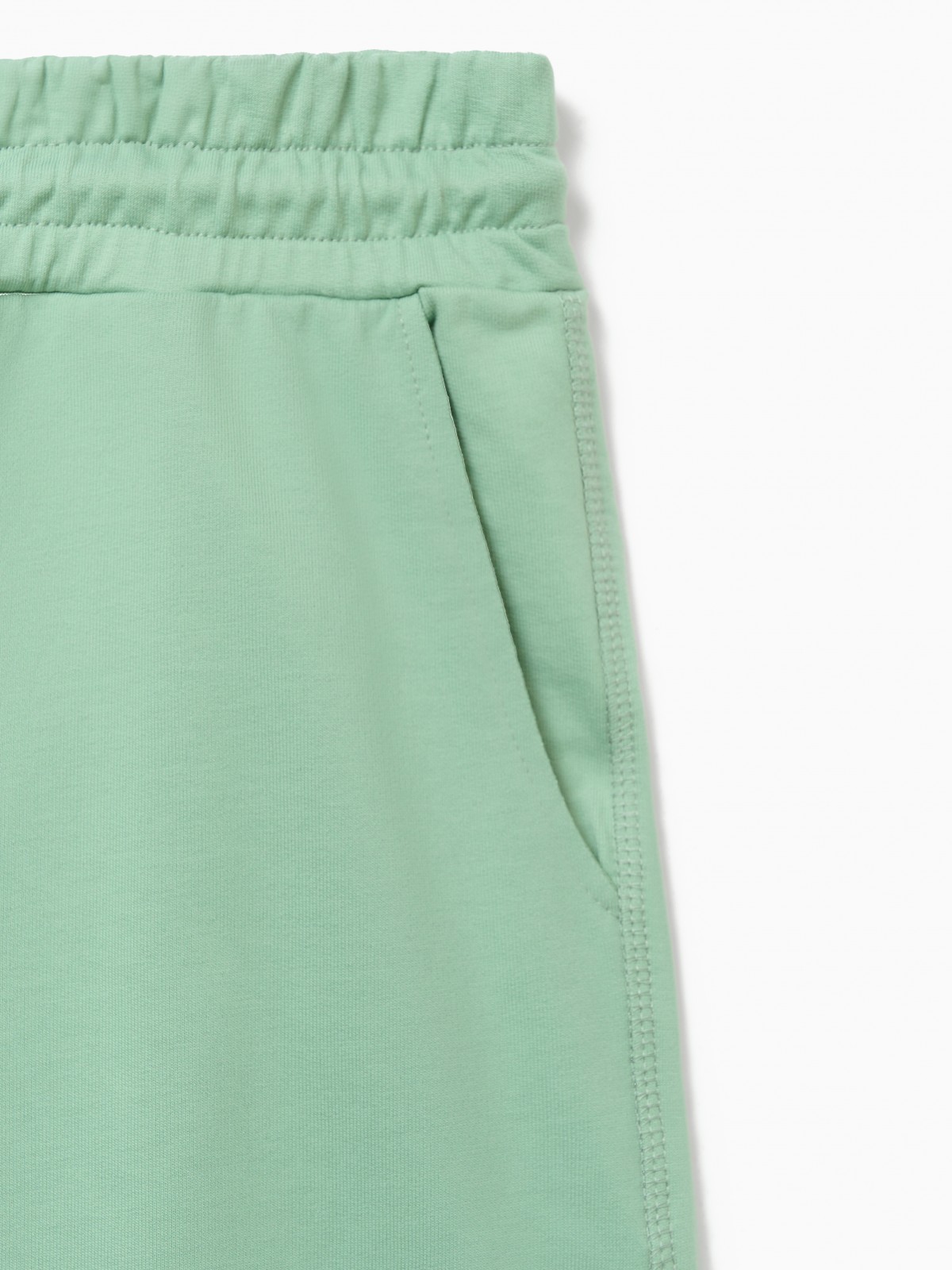 Трикотажные шорты на резинке из хлопка