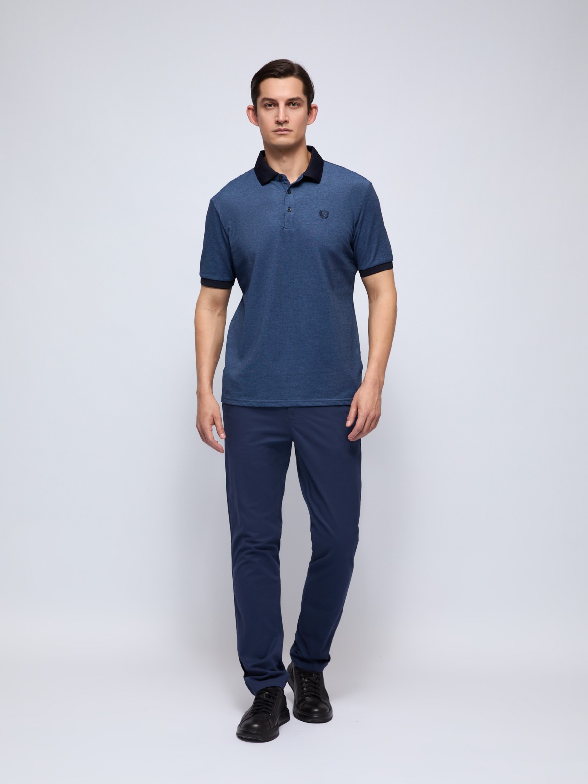 Футболка поло с коротким рукавом