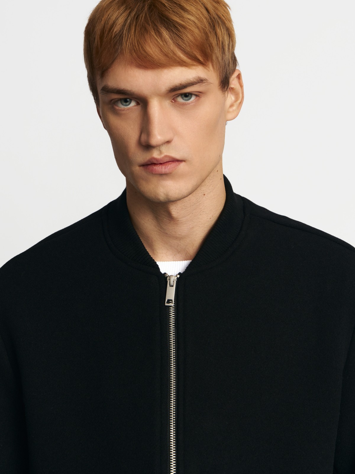 Куртка-бомбер тканевая