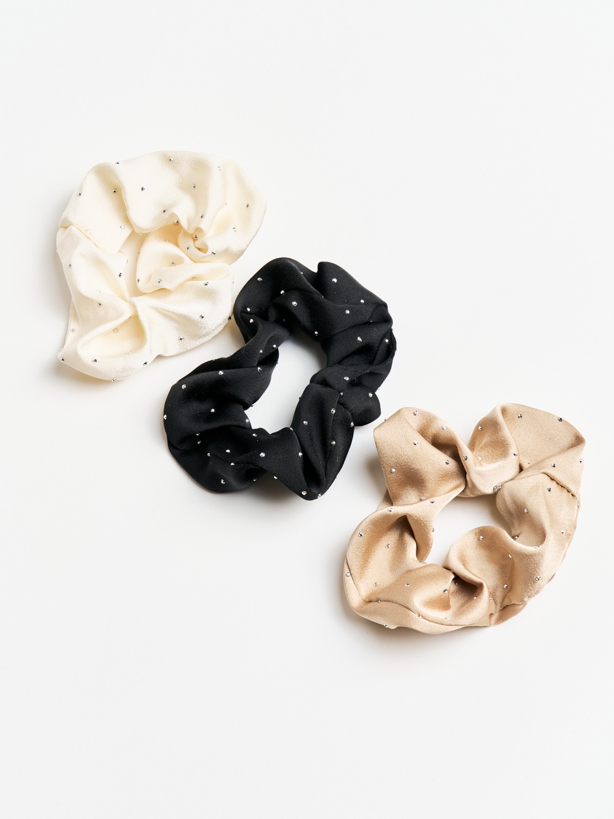 Набор тканевых резинок для волос (3 шт. в комплекте)