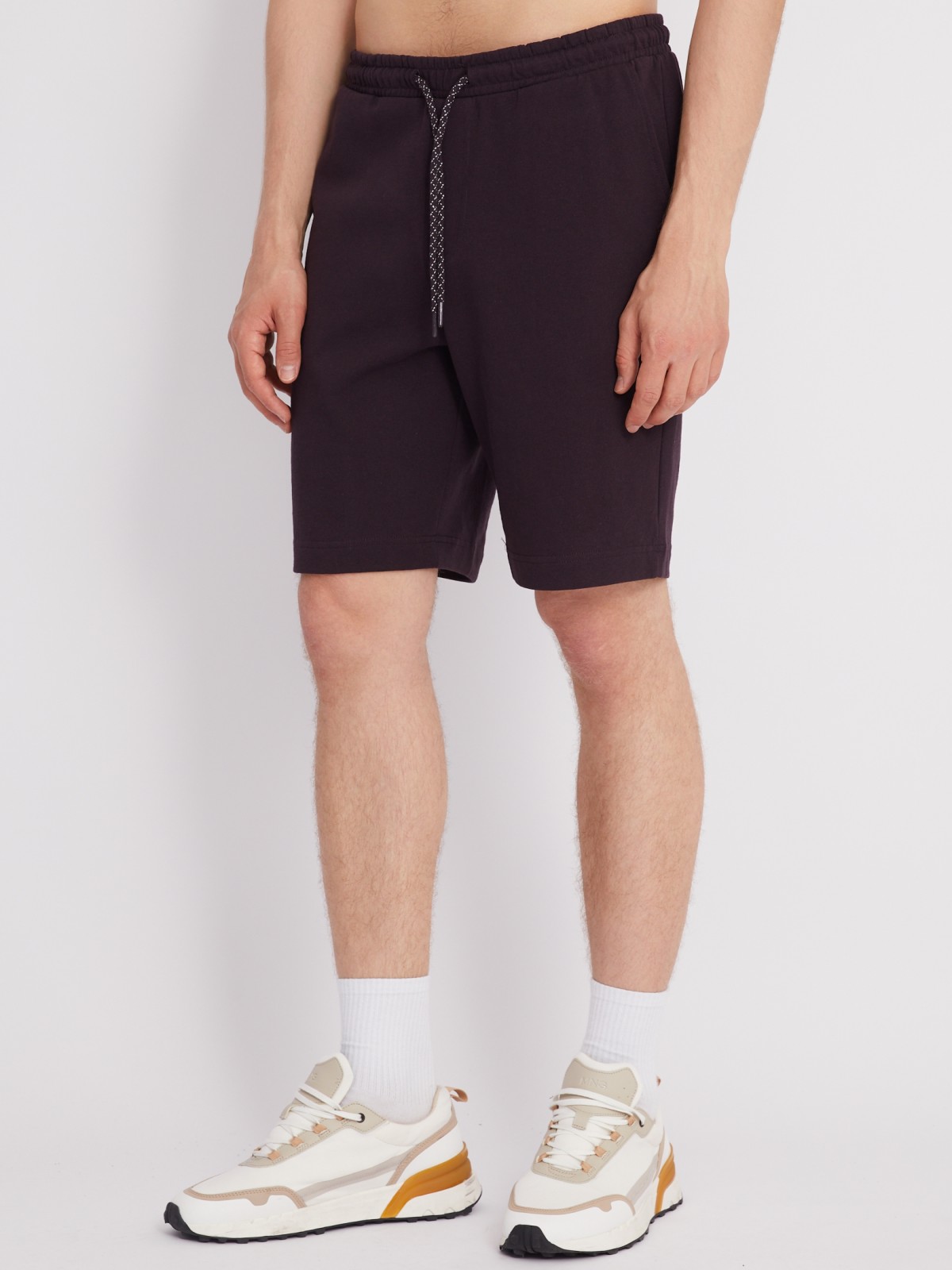 Трикотажные шорты на резинке из хлопка